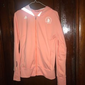 Orange Adidas Boston Marathon 2015  jacket